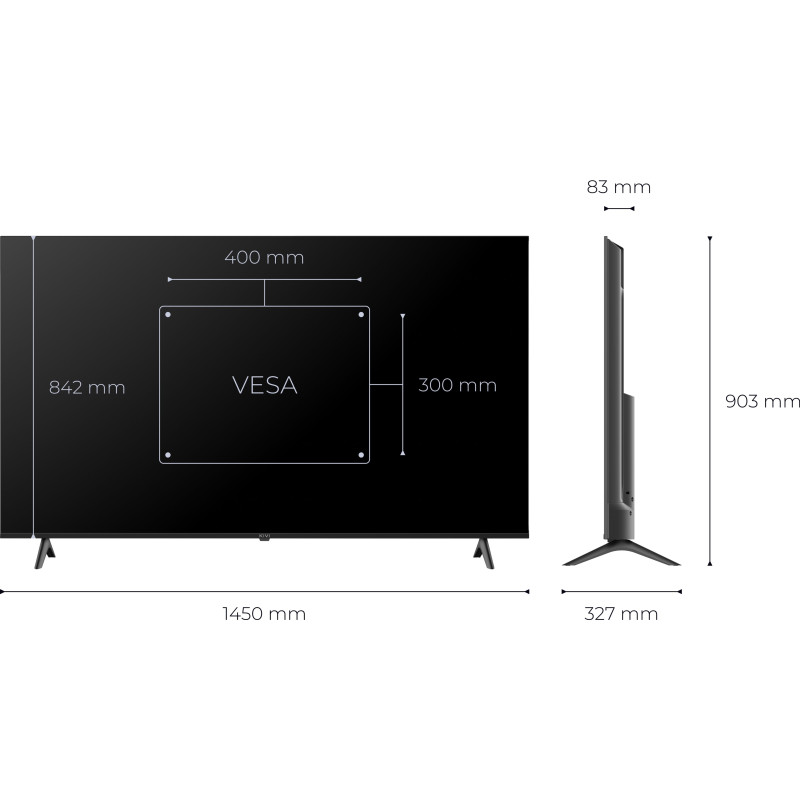 Телевизор Kivi 65U7000MB