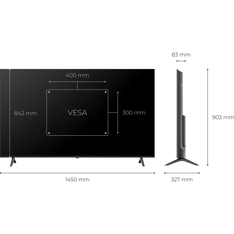Телевизор Kivi 65U7000MB