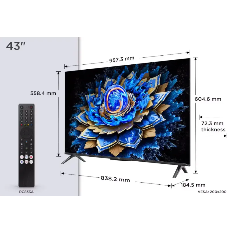 Телевизор TCL 43T69C