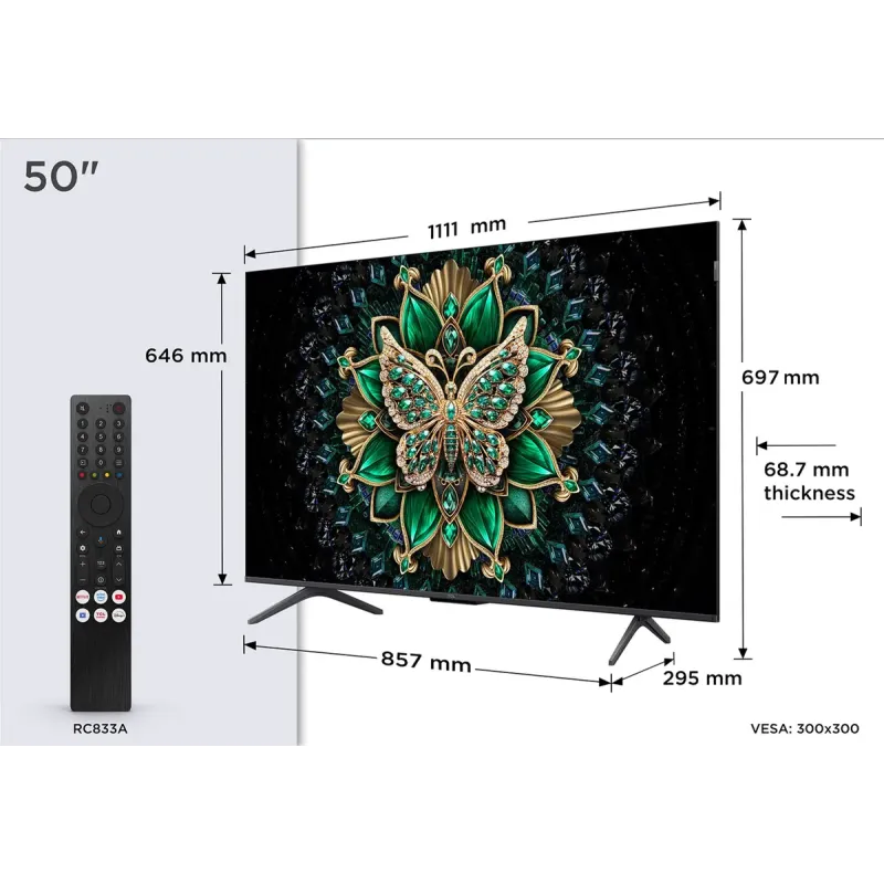 Телевизор TCL 50C6K