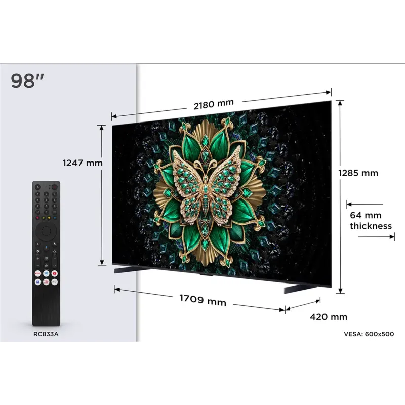 Телевизор TCL 98C6K