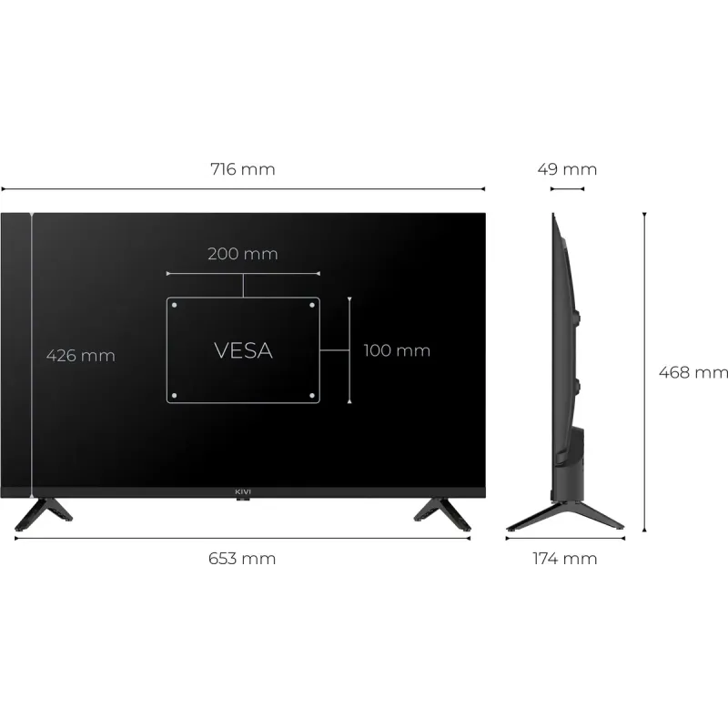 Телевизор Kivi 32H9000HB