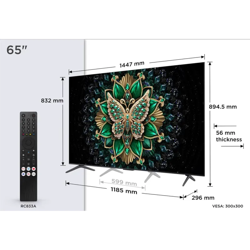 Телевизор TCL 65C6K