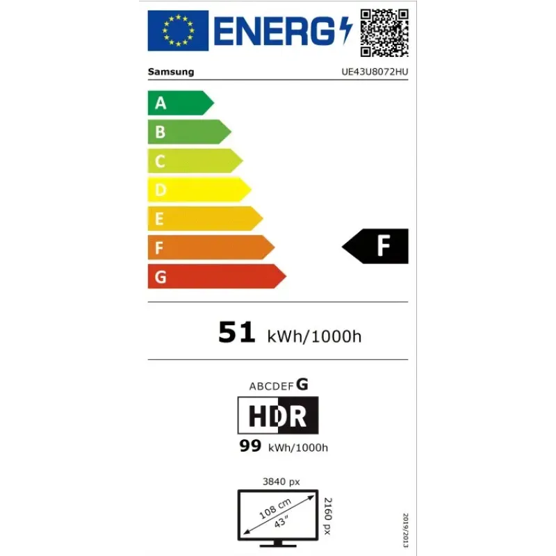 Телевизор Samsung UE43U8072H