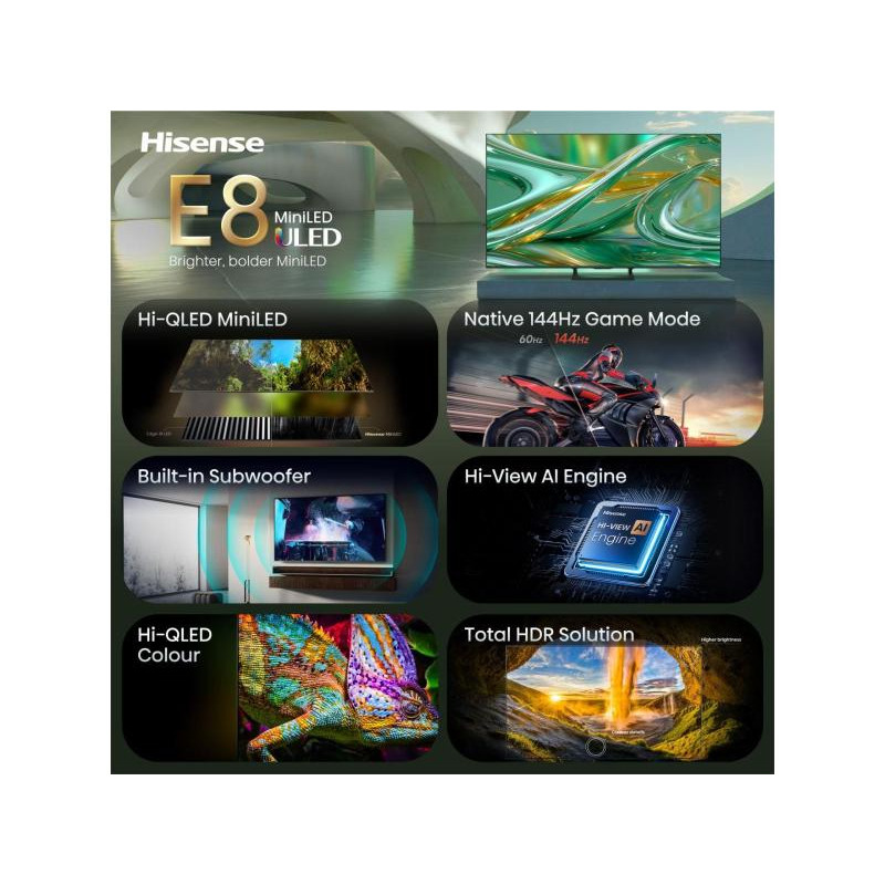 Телевізор Hisense 85E8S