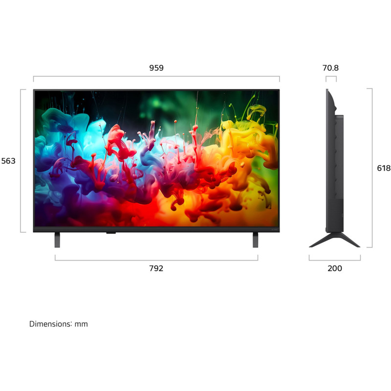 Телевизор LG 43QNED70B6C