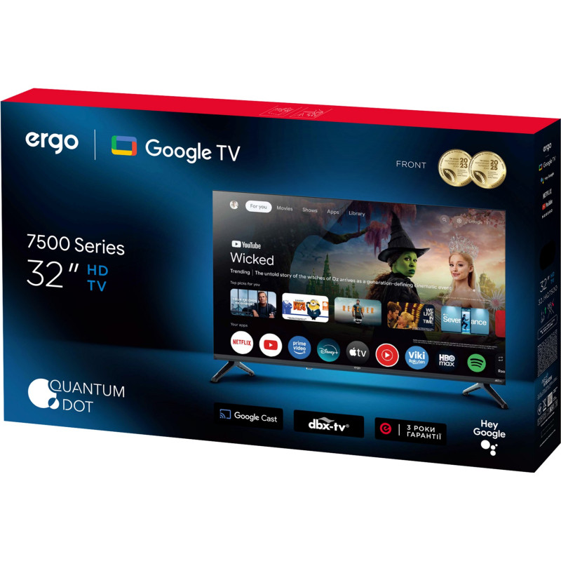 Телевізор Ergo 32JHQ7500
