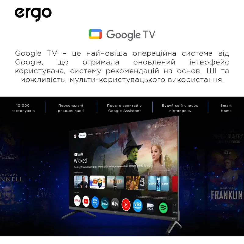 Телевизор Ergo 32JHQ7500