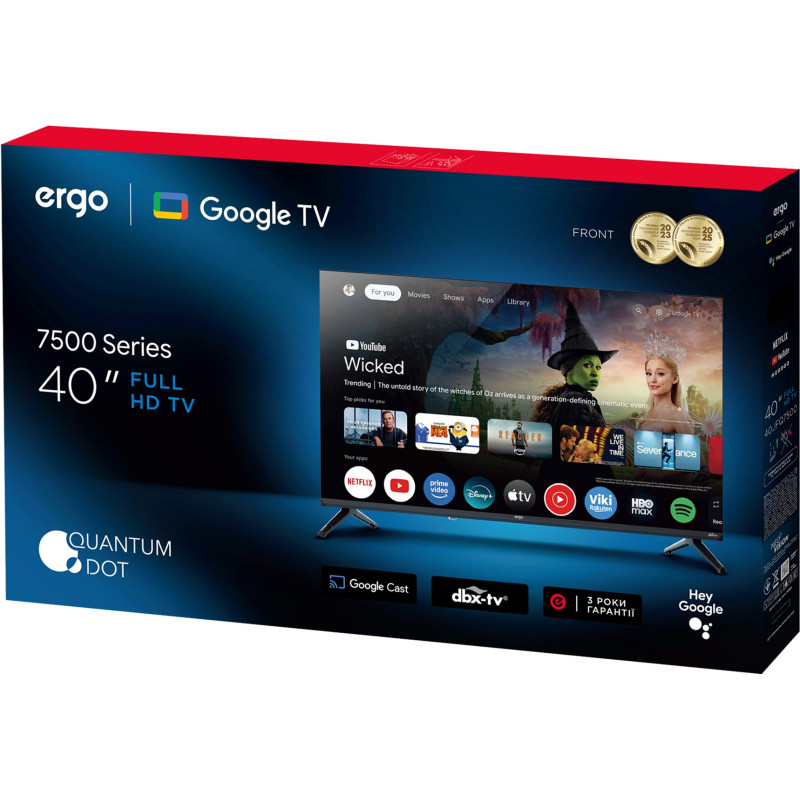 Телевізор Ergo 40JFQ7500