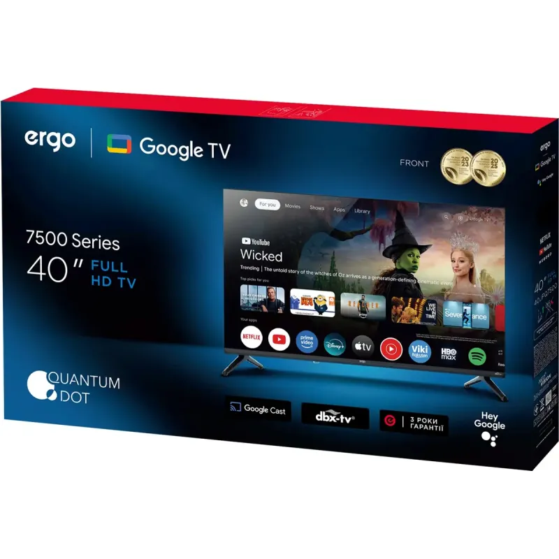 Телевизор Ergo 40JFQ7500