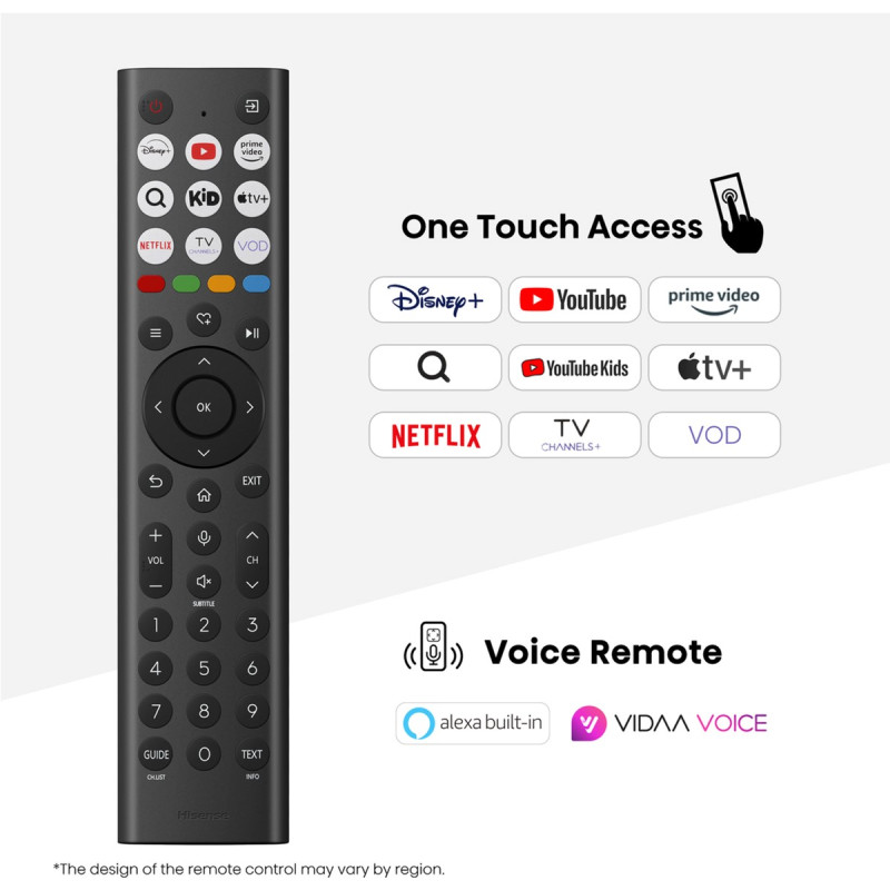 Телевизор Hisense 43E7Q PRO