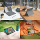 Чохол для планшета Logitech Combo Touch для iPad Air 13