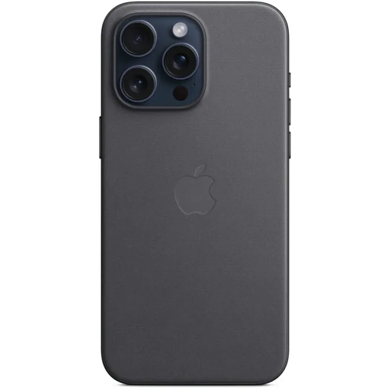 Чехол для смартфона Apple iPhone 15 Pro Max FineWoven Case with MagSafe - Black (MT4V3)