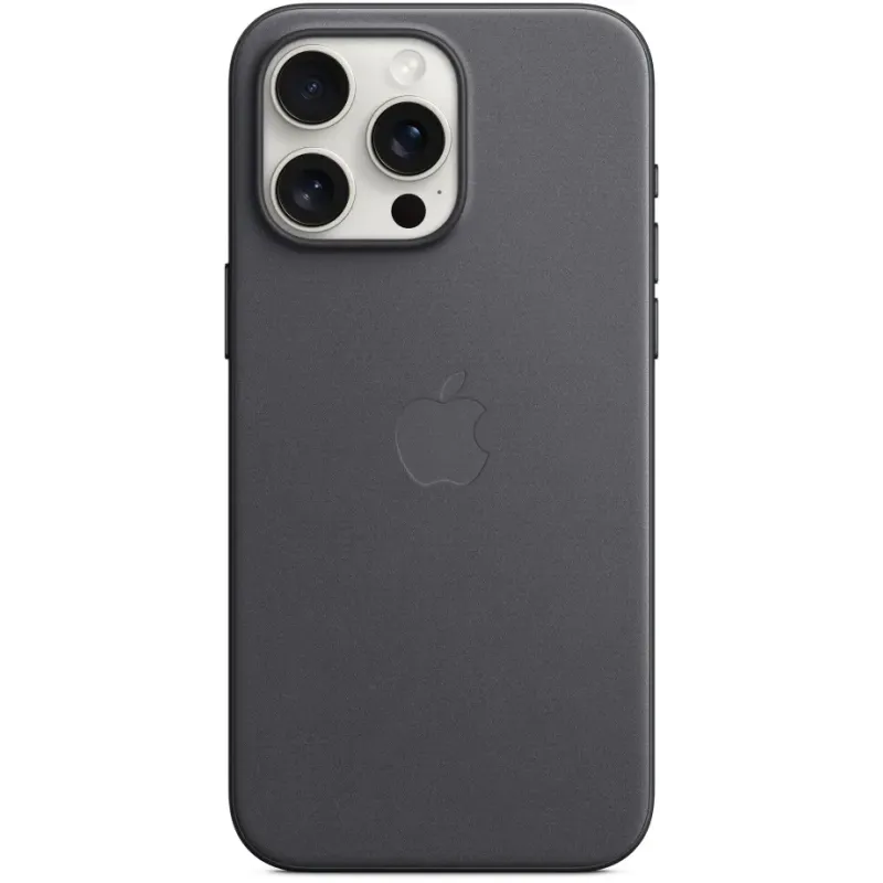 Чехол для смартфона Apple iPhone 15 Pro Max FineWoven Case with MagSafe - Black (MT4V3)