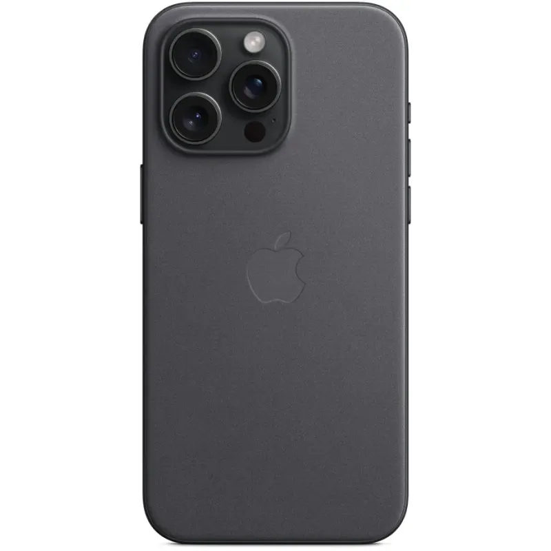 Чехол для смартфона Apple iPhone 15 Pro Max FineWoven Case with MagSafe - Black (MT4V3)