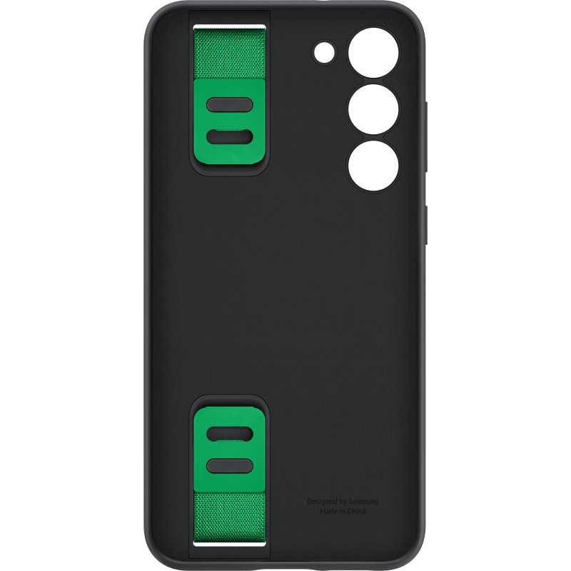 Чохол для смартфона Samsung S916 Galaxy S23+ Silicone Grip Case Black (EF-GS916TBEG)