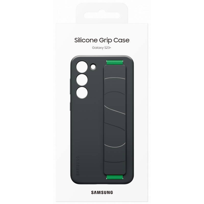 Чохол для смартфона Samsung S916 Galaxy S23+ Silicone Grip Case Black (EF-GS916TBEG)