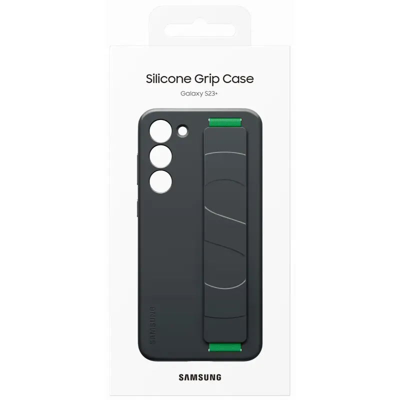 Чехол для смартфона Samsung S916 Galaxy S23+ Silicone Grip Case Black (EF-GS916TBEG)
