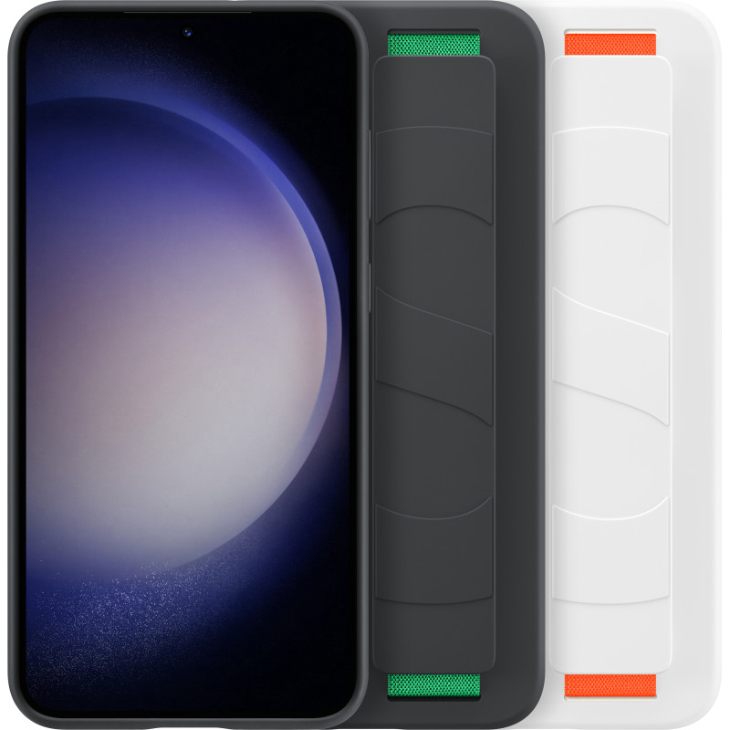 Чохол для смартфона Samsung S916 Galaxy S23+ Silicone Grip Case Black (EF-GS916TBEG)