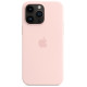 Чохол для смартфона Apple iPhone 14 Pro Max Silicone Case with MagSafe - Chalk Pink (MPTT3)