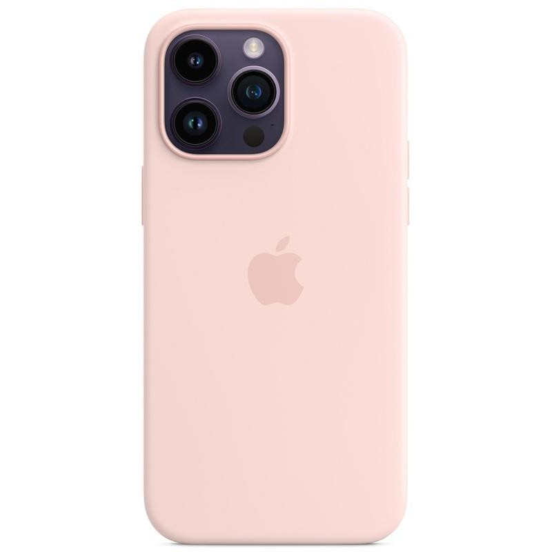 Чохол для смартфона Apple iPhone 14 Pro Max Silicone Case with MagSafe - Chalk Pink (MPTT3)