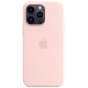 Чохол для смартфона Apple iPhone 14 Pro Max Silicone Case with MagSafe - Chalk Pink (MPTT3)