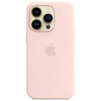 Чехол для смартфона Apple iPhone 14 Pro Silicone Case with MagSafe - Chalk Pink (MPTH3)