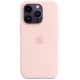 Чохол для смартфона Apple iPhone 14 Pro Silicone Case with MagSafe - Chalk Pink (MPTH3)