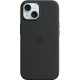 Чохол для смартфона Apple iPhone 15 Silicone Case with MagSafe - Black (MT0J3)