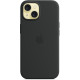Чохол для смартфона Apple iPhone 15 Silicone Case with MagSafe - Black (MT0J3)