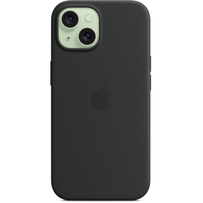 Чохол для смартфона Apple iPhone 15 Silicone Case with MagSafe - Black (MT0J3)