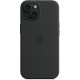Чохол для смартфона Apple iPhone 15 Silicone Case with MagSafe - Black (MT0J3)