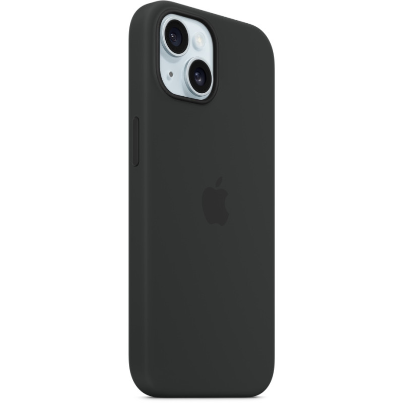 Чохол для смартфона Apple iPhone 15 Silicone Case with MagSafe - Black (MT0J3)