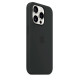 Чехол для смартфона Apple iPhone 15 Pro Max Silicone Case with MagSafe - Black (MT1M3)