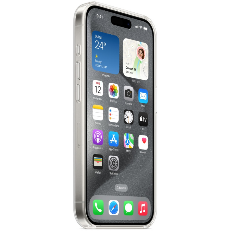 Чохол для смартфона Apple iPhone 15 Pro Clear Case with MagSafe (MT223)