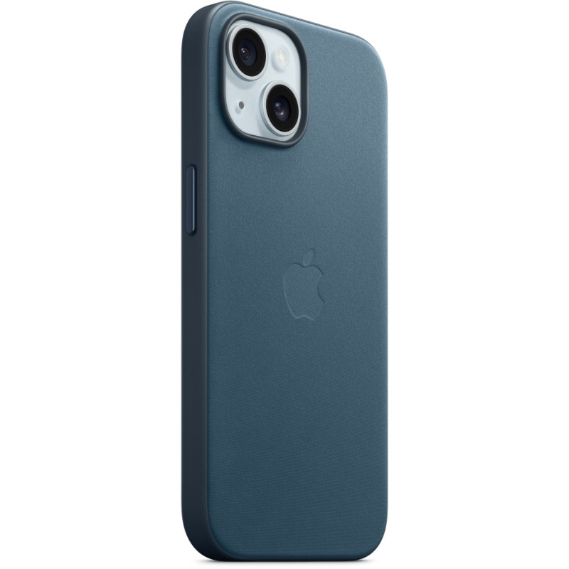 Чохол для смартфона Apple iPhone 15 FineWoven Case with MagSafe - Pacific Blue (MT3G3)