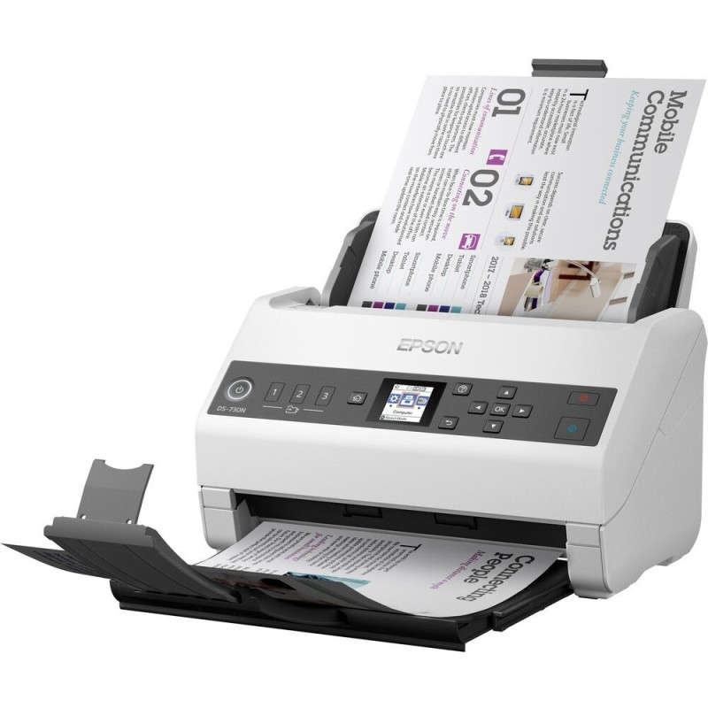 Сканер Epson WorkForce DS-730N (B11B259401)