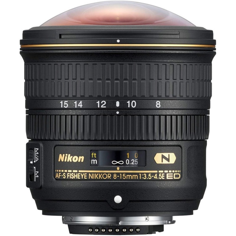Объектив Nikon AF-S Fisheye-Nikkor 8-15mm f/3,5-4,5E E (JAA831DA)
