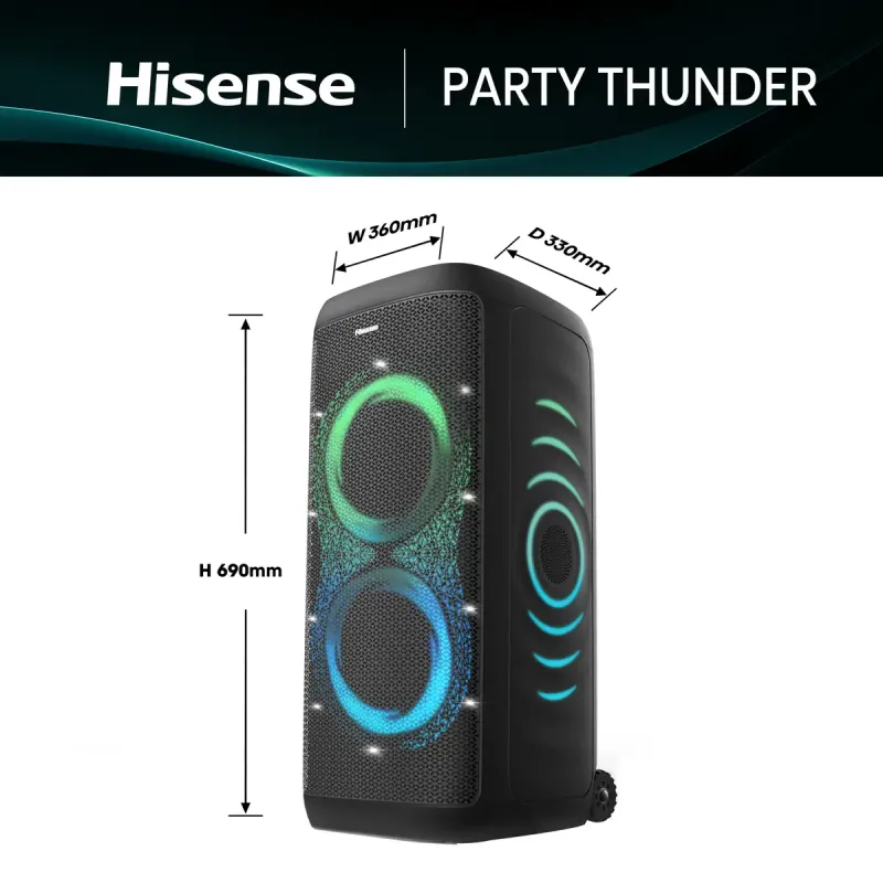 Акустика Hisense SYSTEM PARTY THUNDER