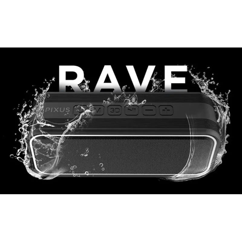 Акустика Pixus Rave Black (4897058531459)