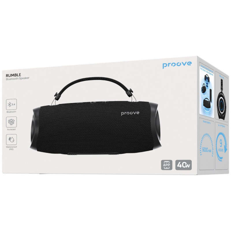 Акустика Proove Rumble 40W APP Black (PSRM4001AP01)