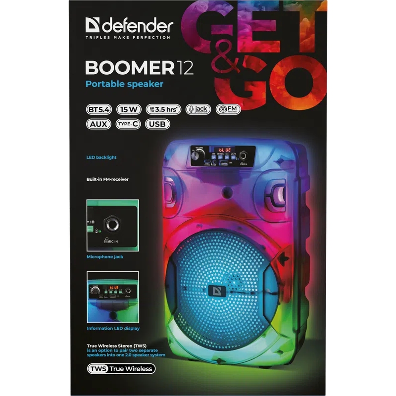 Акустика Defender Boomer 12 (65412)