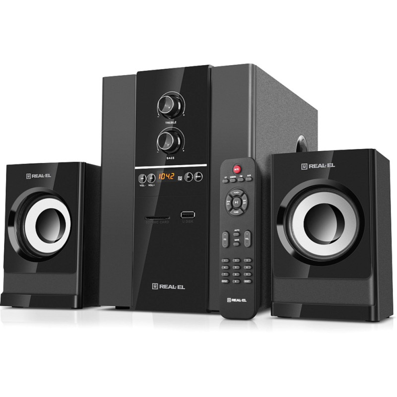 Акустика REAL-EL M-355 Black (EL121300015)