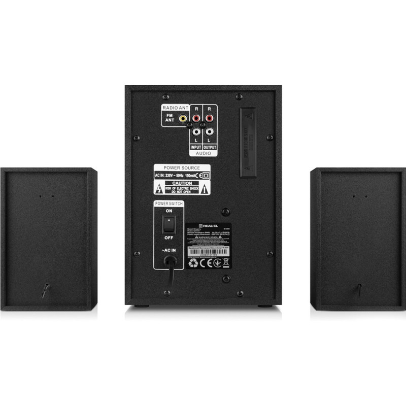 Акустика REAL-EL M-355 Black (EL121300015)