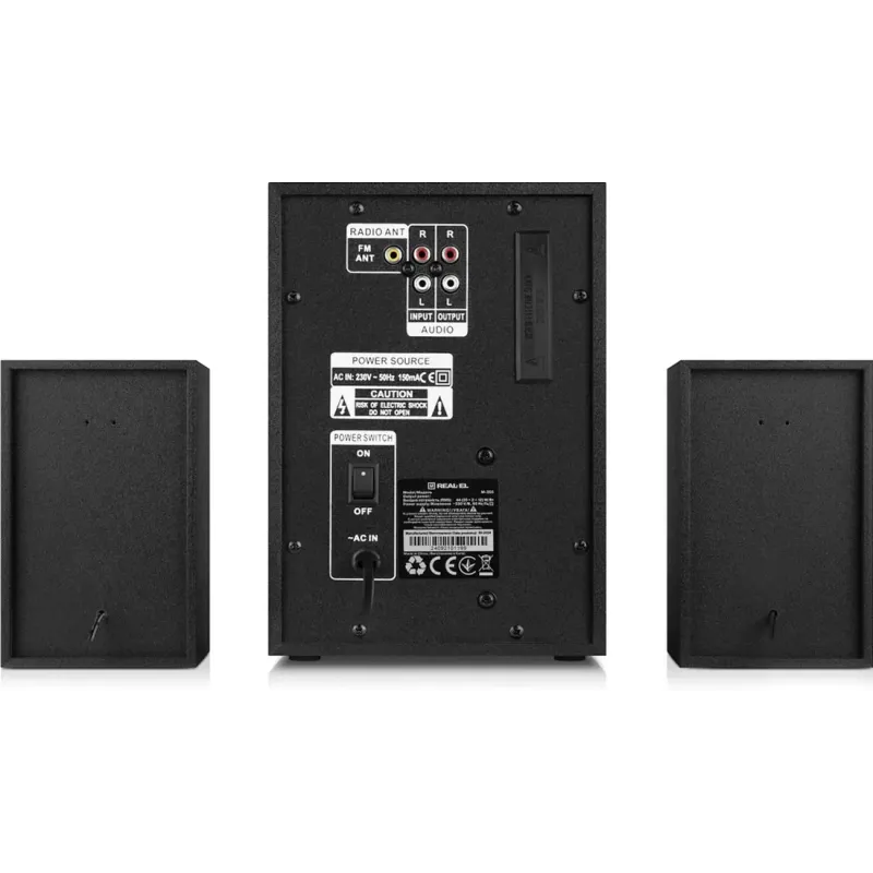 Акустика REAL-EL M-355 Black (EL121300015)