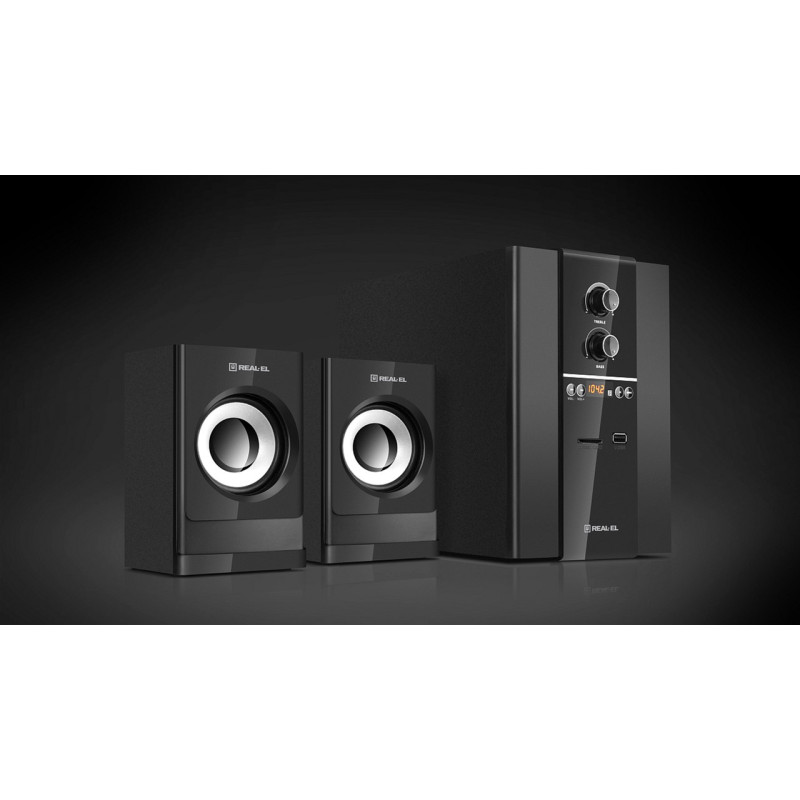 Акустика REAL-EL M-355 Black (EL121300015)