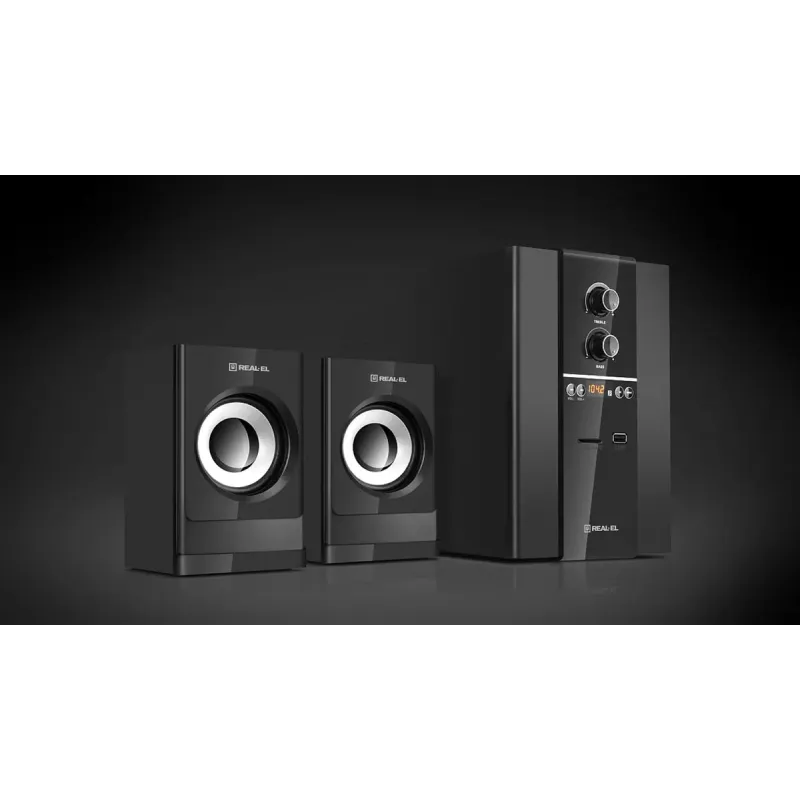 Акустика REAL-EL M-355 Black (EL121300015)