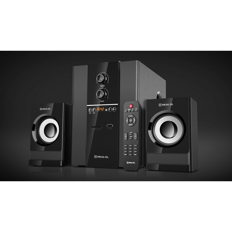 Акустика REAL-EL M-355 Black (EL121300015)