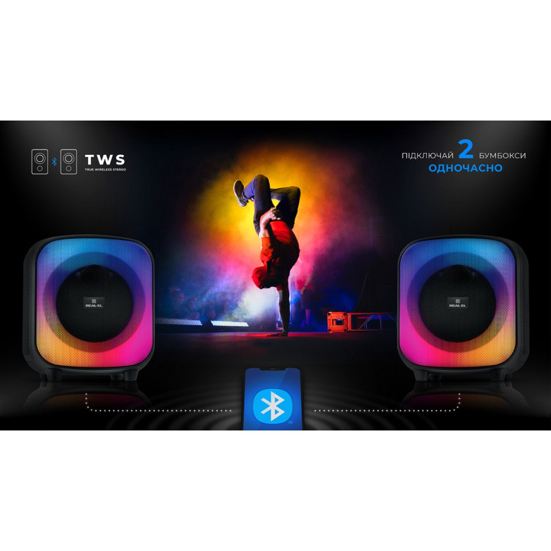 Акустика REAL-EL X-760 Black (EL121600029)