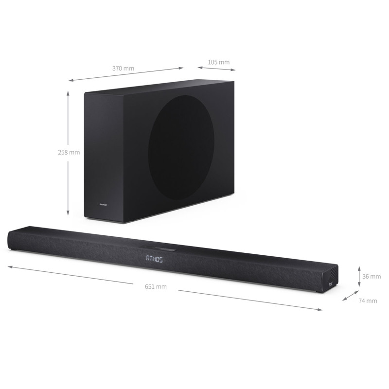 Акустика Sharp HT-SBW320